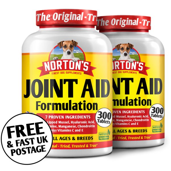 Norton's tablets with glucosamine for dogs and more!